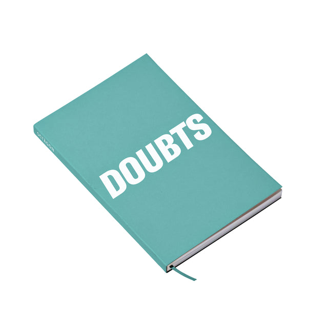 Octàgon - Notebook Octagon Doubts 135x200 mm en bleu pointillé | 1 pièce