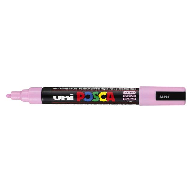 POSCA - POSCA PC5M M LIGHT PCA ROSE LIGHT | 1 pièce