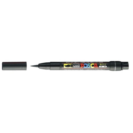 Posca -  Paintmarker uni  pcf350 brush 1-10mm zwart | 5 stuks