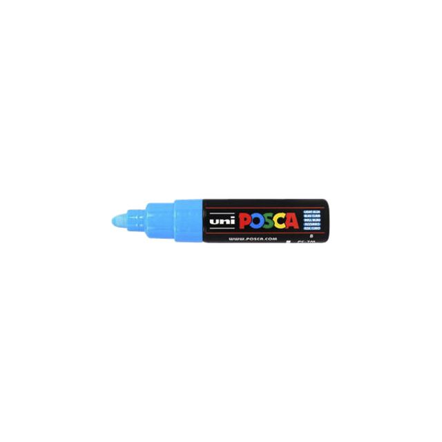 Posca - Verfstift  pc7m b lichtblauw | 6 stuks