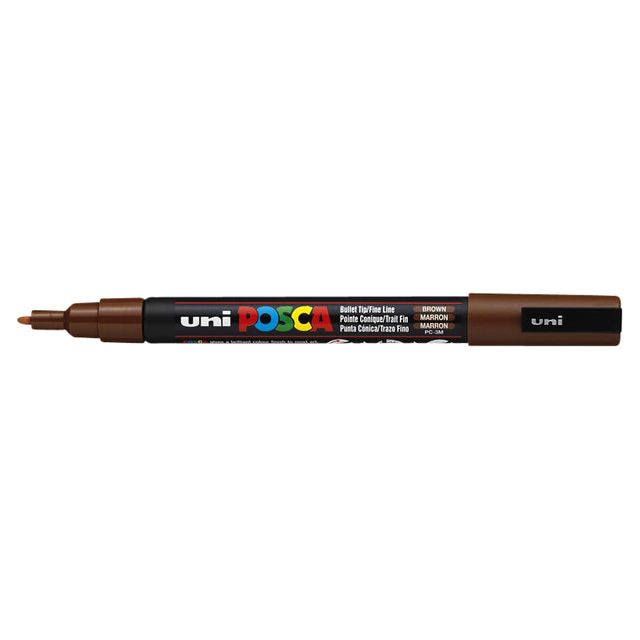 POSCA - POSCA PC3M F BROWN | 1 pièce