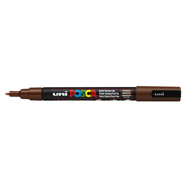 Posca -  Paintmarker Uni  PCfijn bruin
