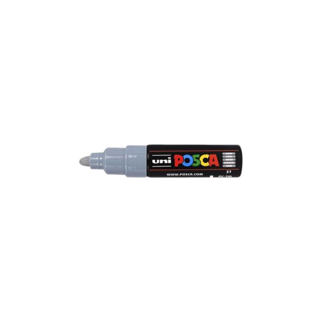 Posca - Verfstift posca pc7m b grijs | 6 stuks