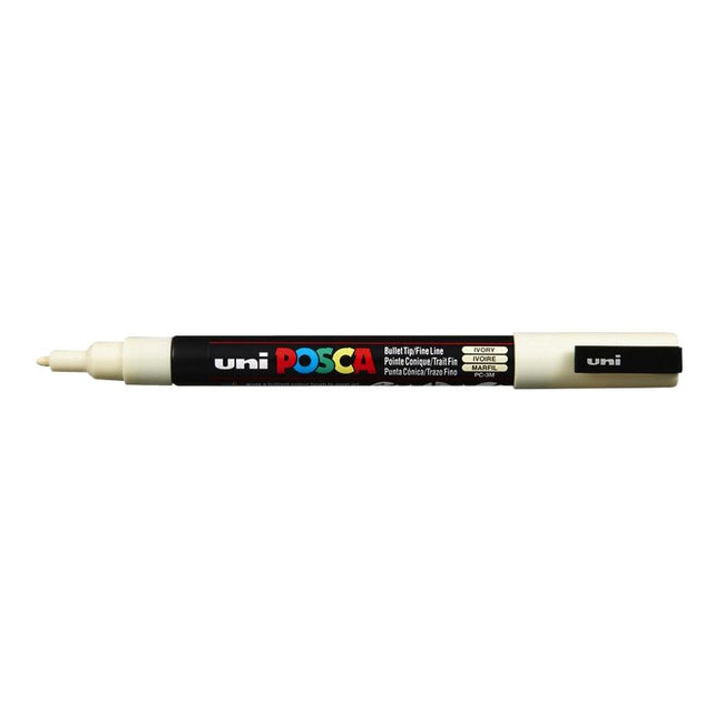 Posca -  Paintmarker uni  pc3m f ivoor | 6 stuks