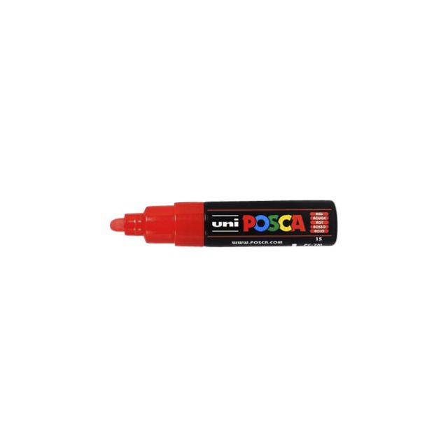 Posca - Verfstift posca pc7m b rood | 6 stuks