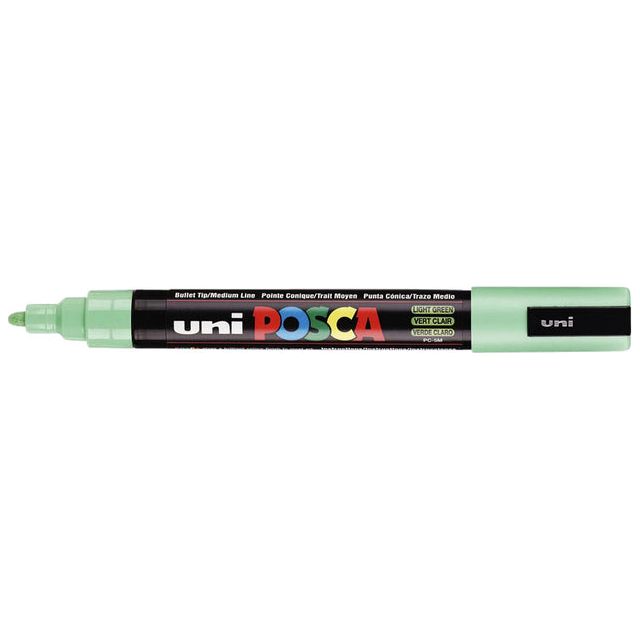 Posca - Verfstift PC5M M lichtgroen | 6 stuks