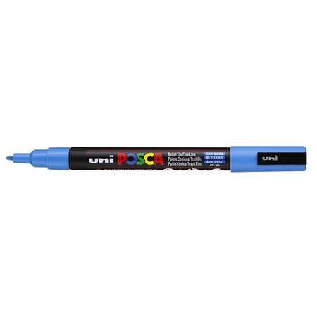 Posca - Paintmarker Uni PCfine cielo blu | 6 pezzi