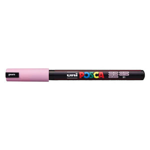 Posca - Paintmarker Uni PC1MR extra fein hellrosa | 6 Stück