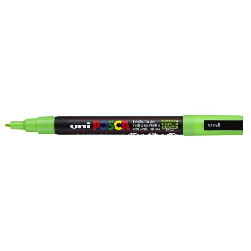 Posca - Paintmarker Uni PCfine verde manzana | 6 piezas