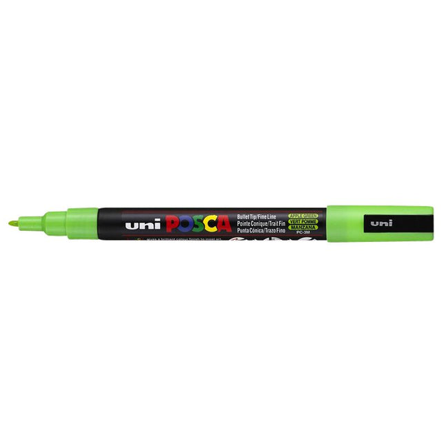 Posca - Paintmarker Uni PCfine verde manzana | 6 piezas