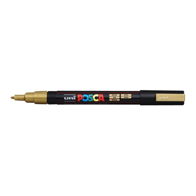 Posca - Marcador Uni PCfine oro | 6 piezas