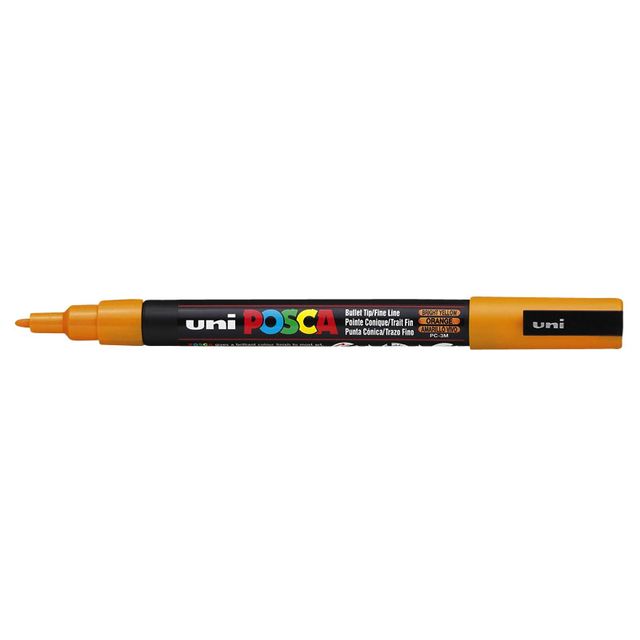 Posca - Paintmarker Uni PC fino naranja | 6 piezas