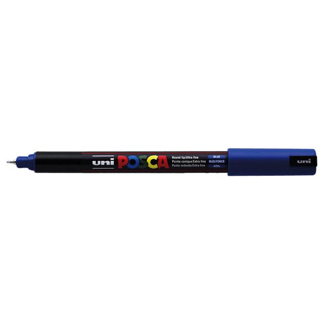 Posca - Verfstift PC1MR  EF donkerblauw | 12 stuks