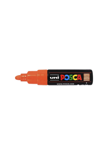 Posca - Paintmarker Uni PC7M breit dunkelorange | 6 Stück