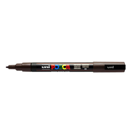 Posca -  Paintmarker uni  pc3m f donkerbruin | 6 stuks
