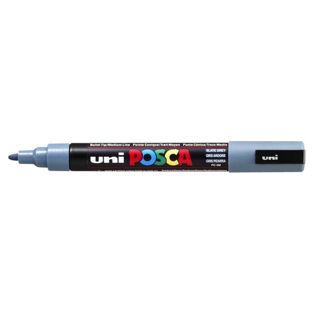 Posca - Verfstift PC5M M leisteengrijs