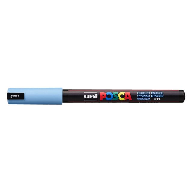 Posca - Paintmarker Uni PC1MR extra fino azul hielo | 6 piezas