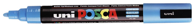Posca -  Paintmarker Uni  PC5M medium lichtblauw | 6 stuks