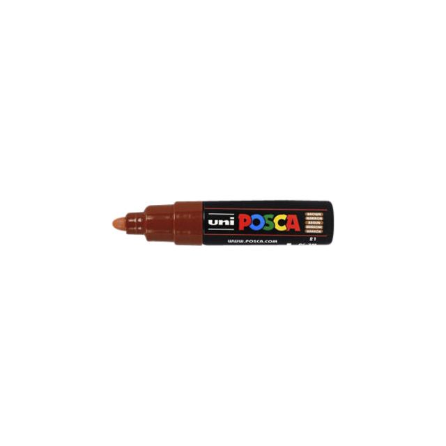 Posca - Verfstift  pc7m b bruin | 6 stuks