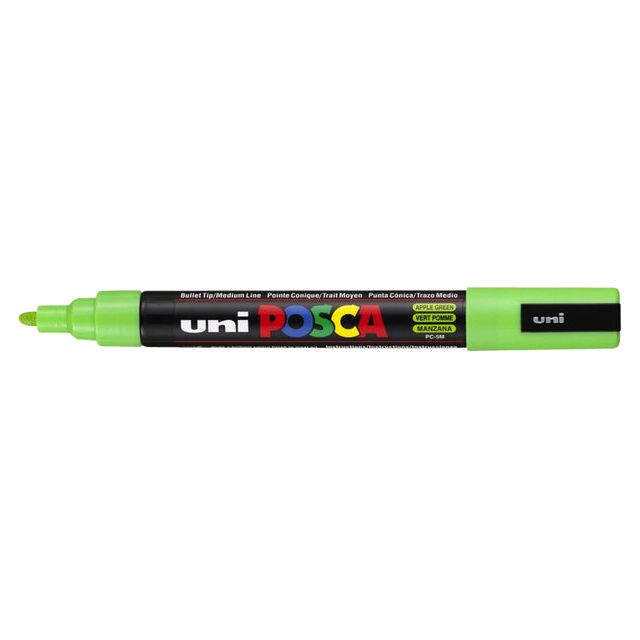 Posca - Verfstift PC5M M appelgroen | 6 stuks