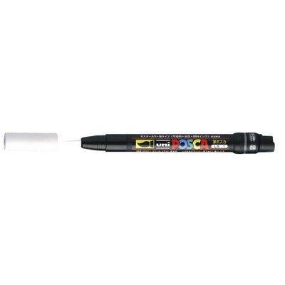 Posca -  Paintmarker uni  pcf350 brush 1-10mm wit | 5 stuks