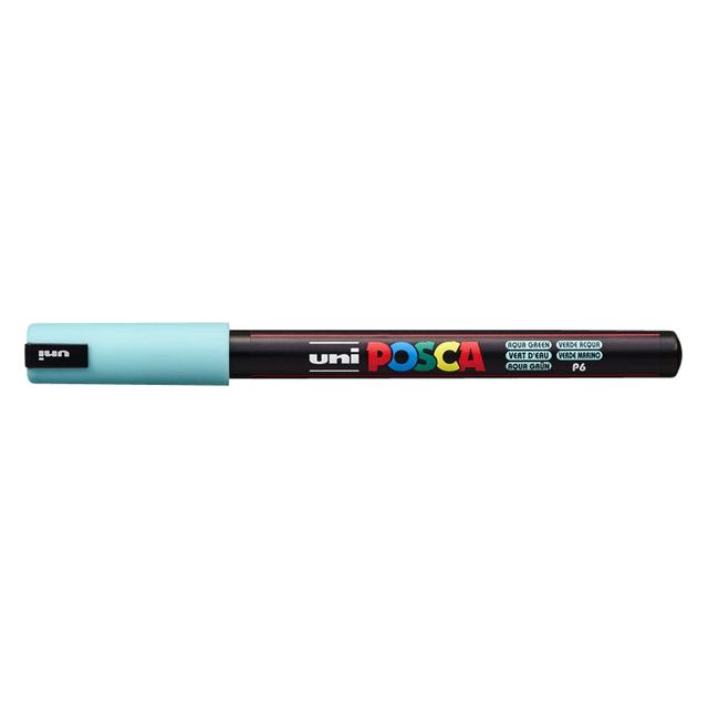 Posca - Verfstift PC1MR  EF lichtgroen | 6 stuks