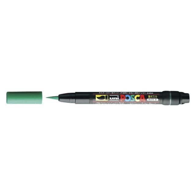 POSCA - BROST PEINTH POSCA PCF350 1-10 mm vert foncé | 1 pièce | 5 pièces