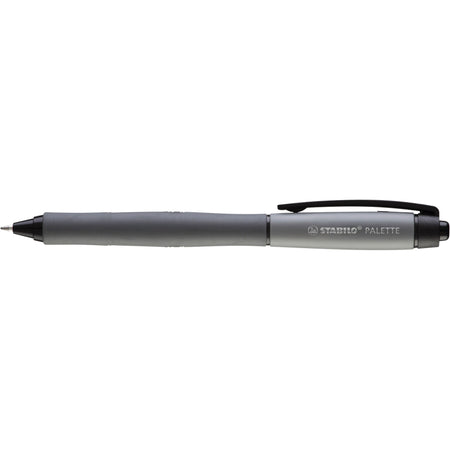Stabilo -  PALETTE, rollerball met drukmechanisme, zwart, lijnbreedte F (0.4 mm), 10 stuks, zwart schrijvend | 10 stuks