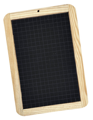 Giotto -  Krijtbord  houten frame 180x260mm geruit