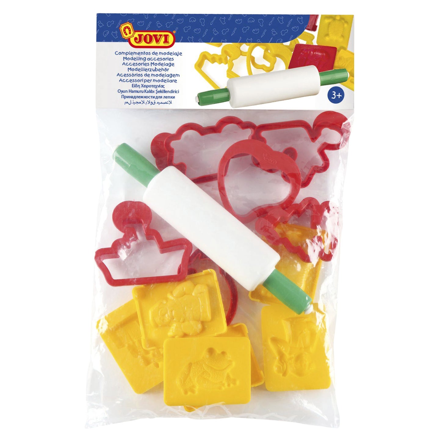 Jovi - Moule en argile assorti sachet de 13 pièces