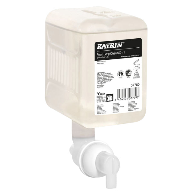 Katrin - schuimzeep 37780 Clean, flacon van 500 ml