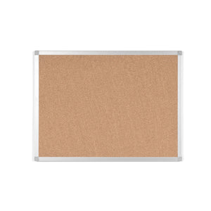 Quantore - Tablón de anuncios de corcho 60x45cm