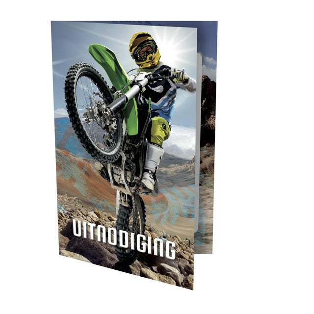 Interstat - Einladung Motocross 9x14cm | 6 Stück