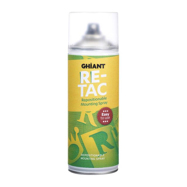 Spray ghiant-glue ghiant high-tac re-spocational 400 ml | Pulvérisation de 400 millilitres