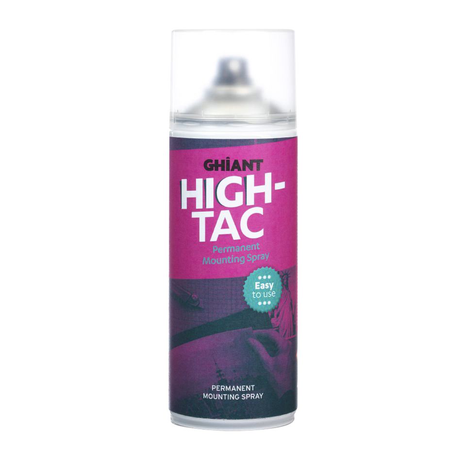 Ghiant - Colla spray High-Tac permanente 400ml | 12 pezzi