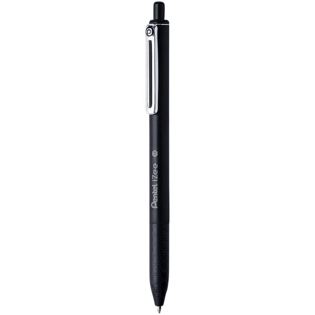 Pentel - Balpen   iZee BX470 zwart | 12 stuks