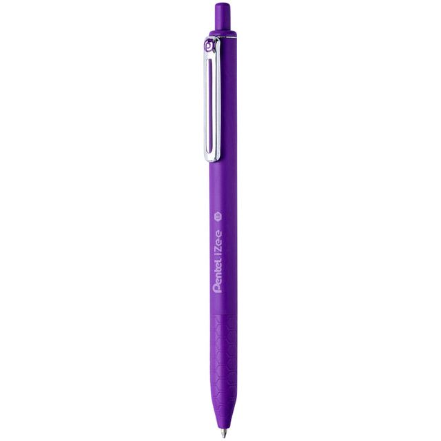 Pentel - Ballpen Pentel Bx470 Izee M Violet | Boîte extérieure une pièce 12