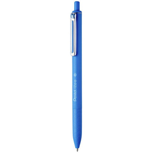 Pentel - Bolígrafo BX470 iZee medio azul claro
