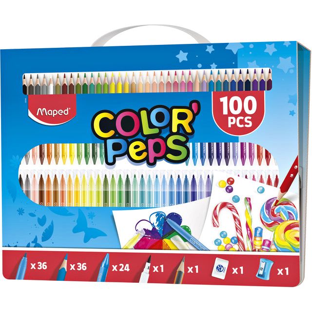 Mapted - Set Set Maped ColorPSEPS 100-Piece | Définir un 100 pièces