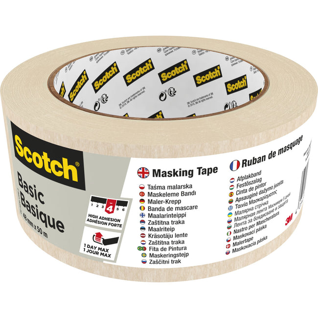 Scotch -  Afplake basic 48mmx50m beige
