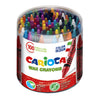 Carioca -  Waskrijt  maxi pot 100 stuks assorti