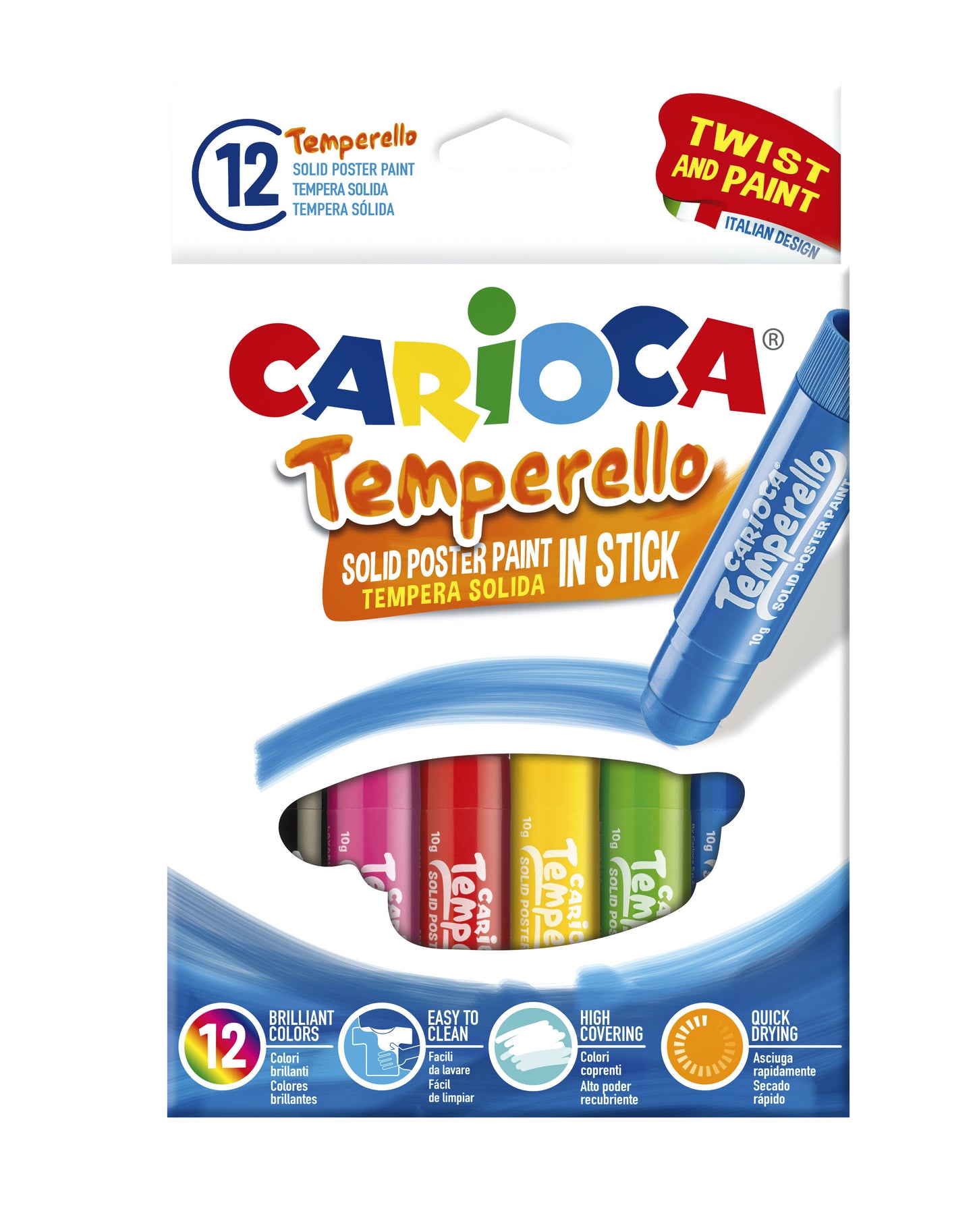 Carioca - Guazzo Temperello 12 pezzi