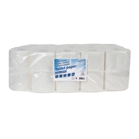 Cleaninq - Papel higiénico 2 capas 400 hojas extra blanco