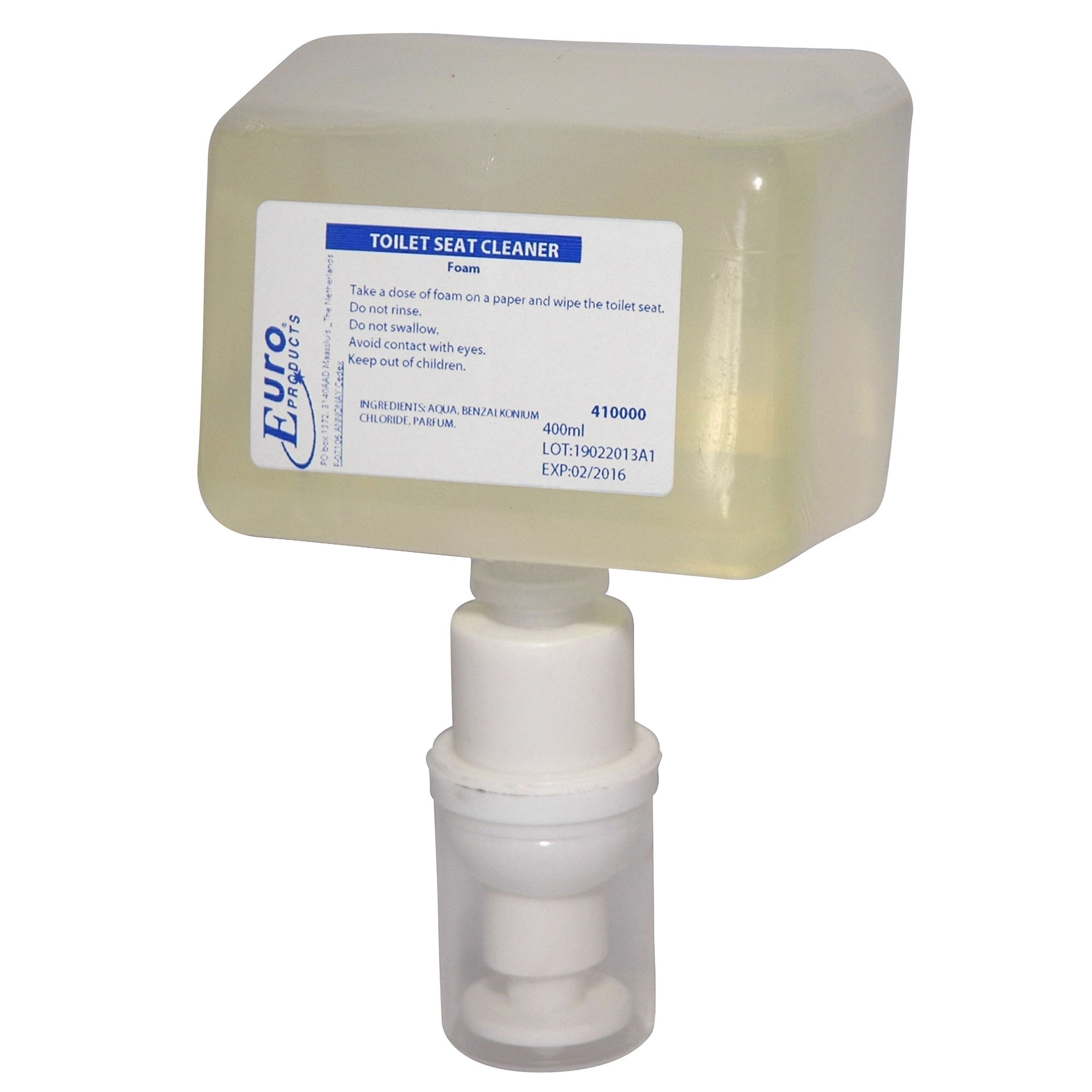 Euro Products - Detergente per sedili WC Prodotti Q21 schiuma 400ml 410000