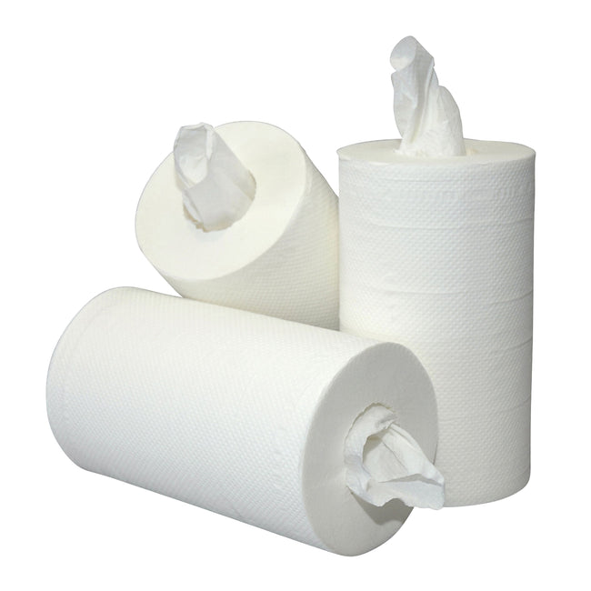 Cleaninq - Papier nettoyant mini 2l 60m blanc