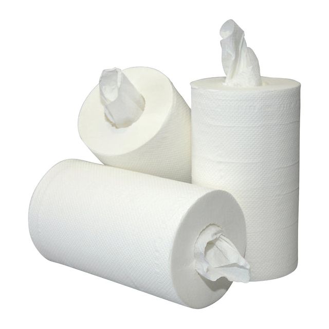 CleanInq - Nettoyage du papier mini 2L 60m blanc | Paquet de 12 rouleaux