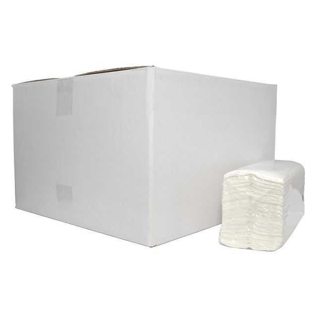 CleanInq - Serviette C -Fold 2L 310x250 mm blanc | Box une pièce 2432