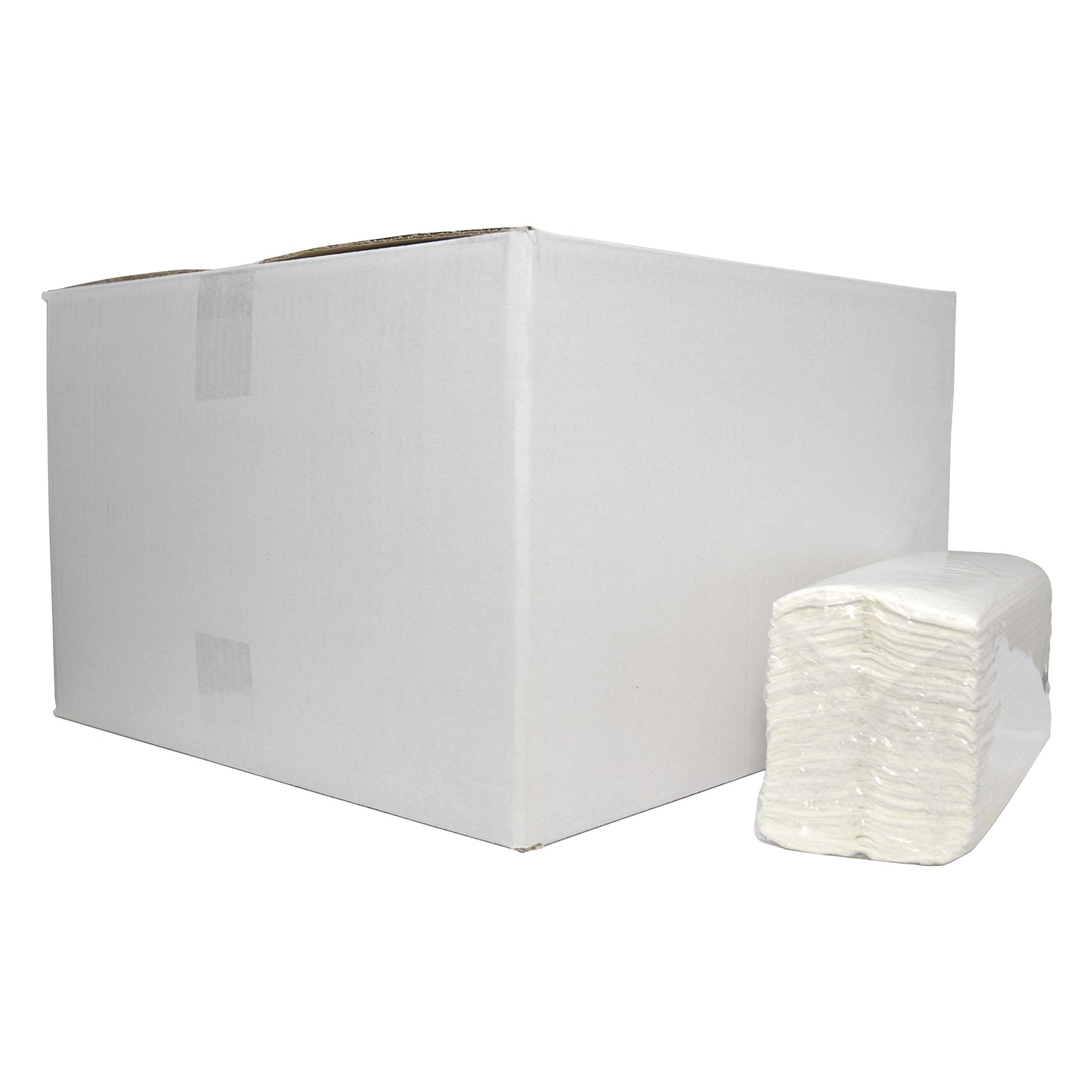 Cleaninq - Toalla plegable en C 2l 250x310mm 16x152ud blanco
