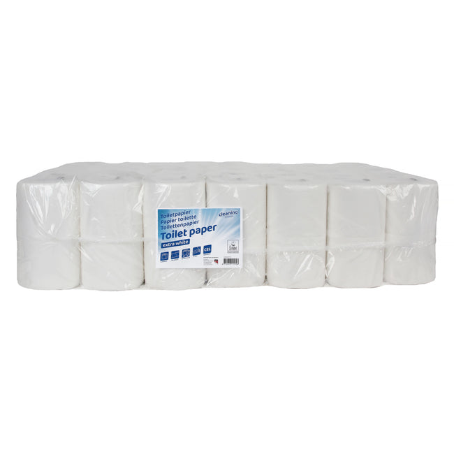 Cleaninq - Papier toilette 3 couches 250 feuilles blanc