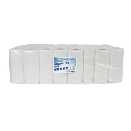 Cleaninq -  Keukenrol  2laags 50 vel wit